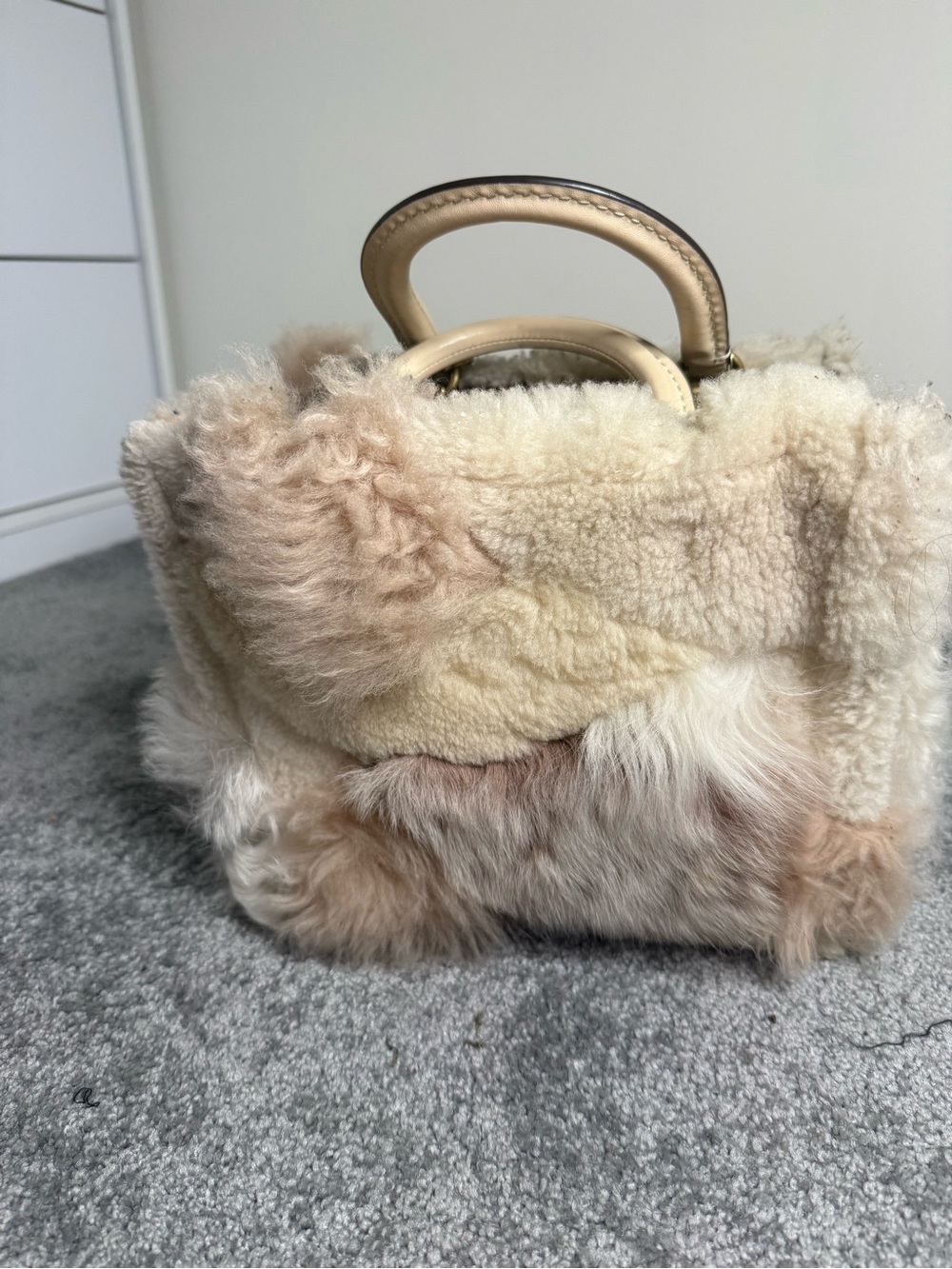 Coach Rogue 25 Shearling Patchwork - Picture 5 of 14